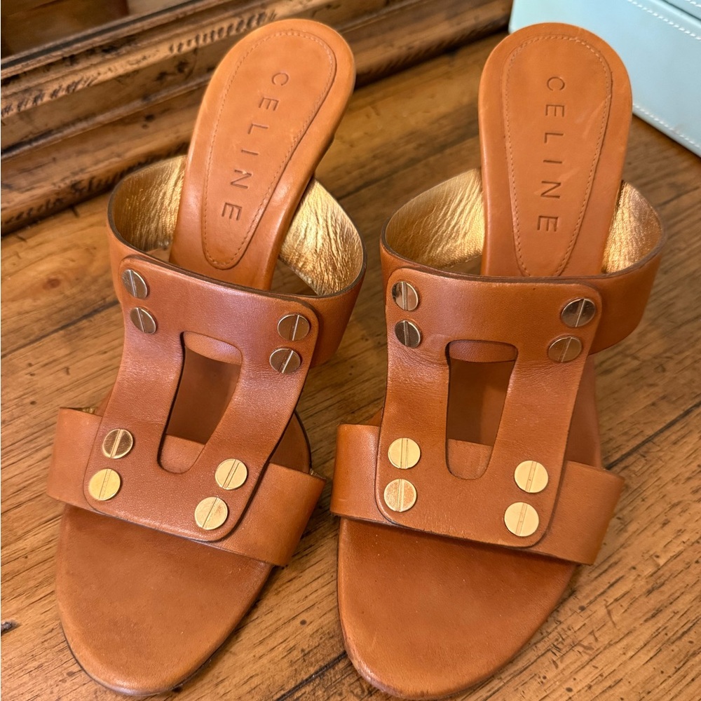 Celine Sandals 8.5 Vintage